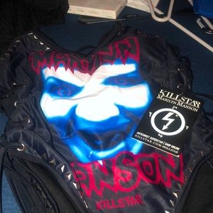 Killstar and Marilyn Manson collab bathing suit